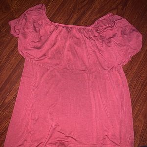 off the shoulder shirt